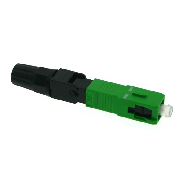 AMP907 Conector FC/PC SM cable 3,3x2,2 y 0,9mm ILO 3dB negro sin herramienta