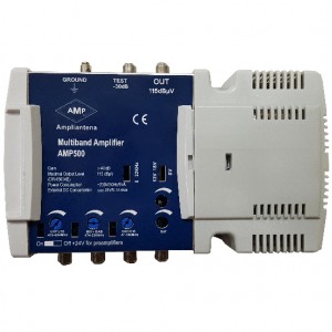 AMP500 Central Amplificación 4 entradas multibanda 40 dB satélite