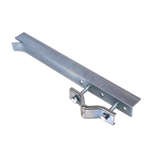 Recessed mount 350mm for antenna mast with V clamp