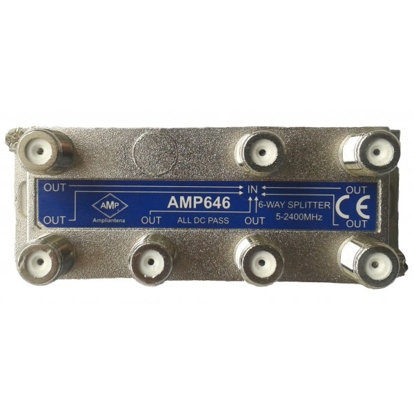 AMP646CF Dsitribuidor directivo 6 salidas 